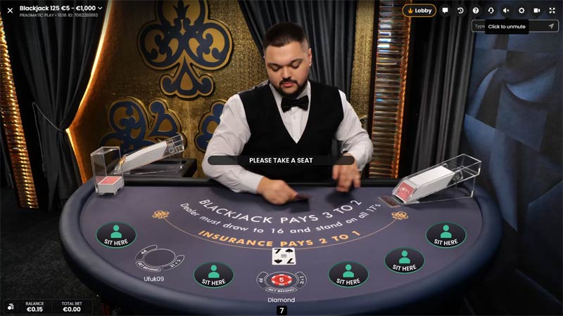 Blackjack 125