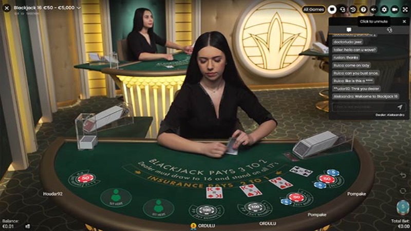 Blackjack 16