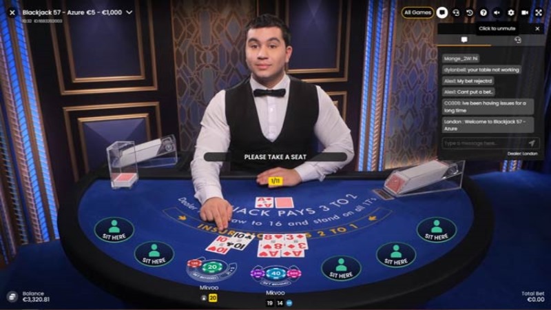 Blackjack 57 Azure