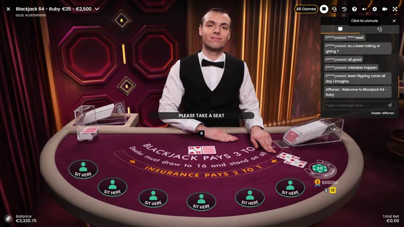 Blackjack 64 Ruby