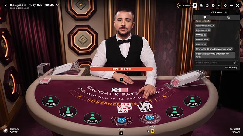 Blackjack 71 Ruby