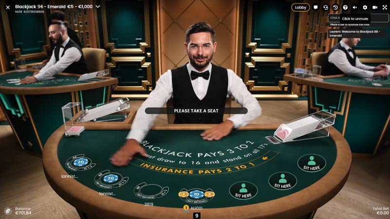 Blackjack 94 Emerald