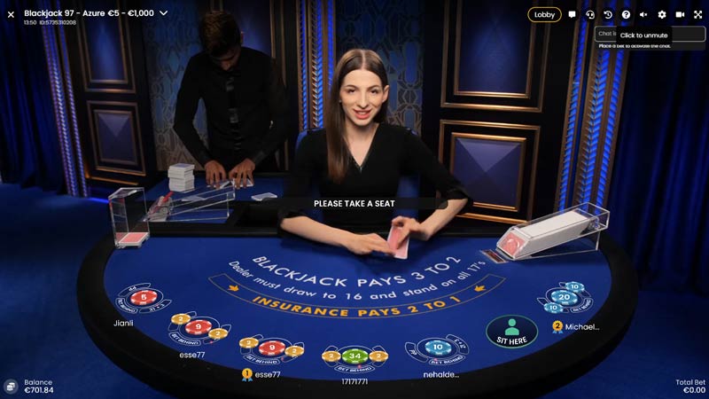 Blackjack 97 Azure