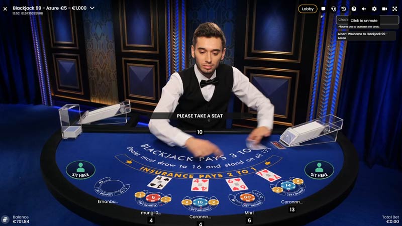 Blackjack 99 Azure