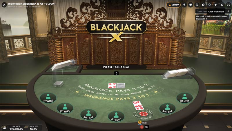 Indonesian BlackjackX 16