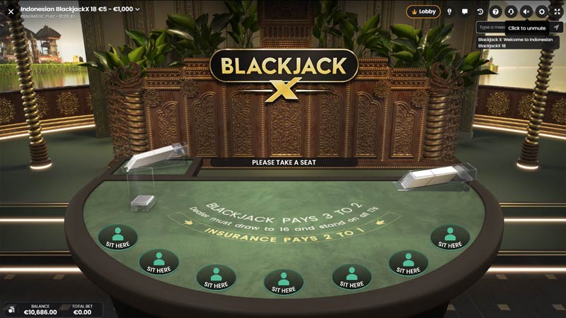 Indonesian BlackjackX 18