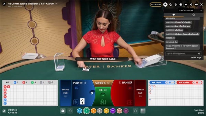 No Comm Speed Baccarat 2