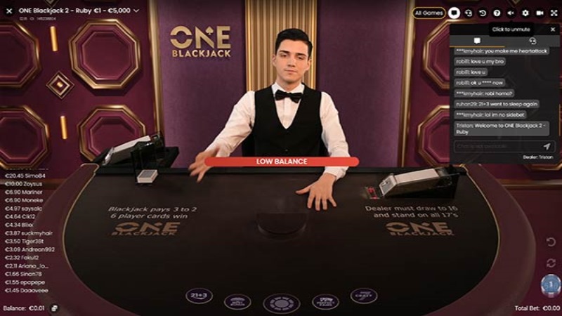 ONE Blackjack 2 Ruby