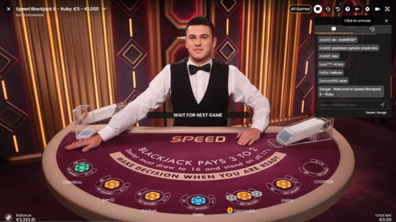 Speed Blackjack 6 Ruby