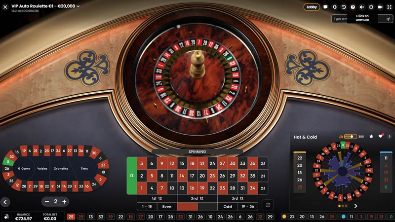 VIP Auto Roulette