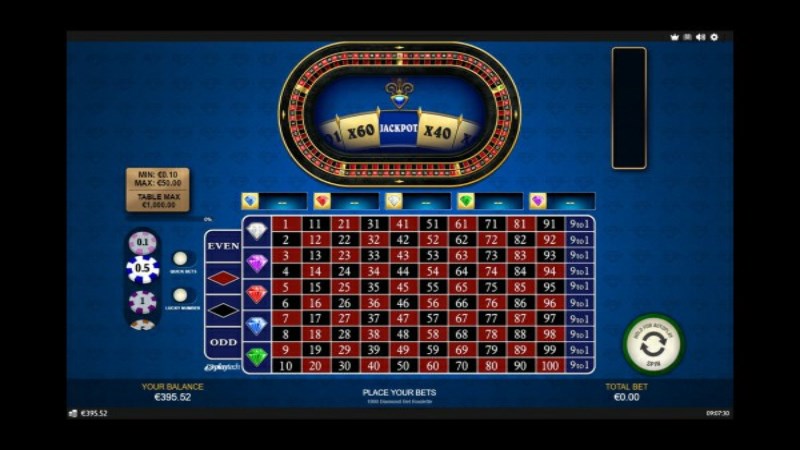 1000 Diamond Bet Roulette