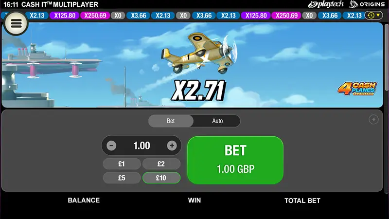 4 Cash Planes Multiplayer