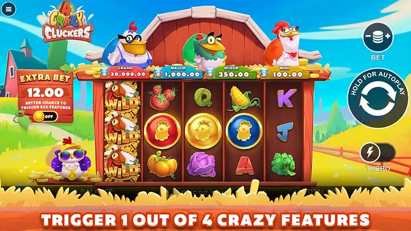 4 Crazy Cluckers