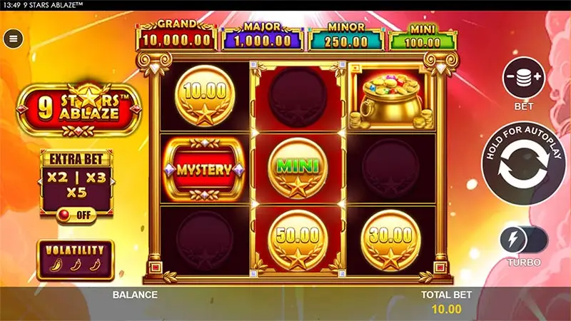 9 Stars Ablaze