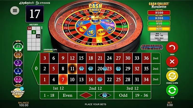 Cash Collect Roulette