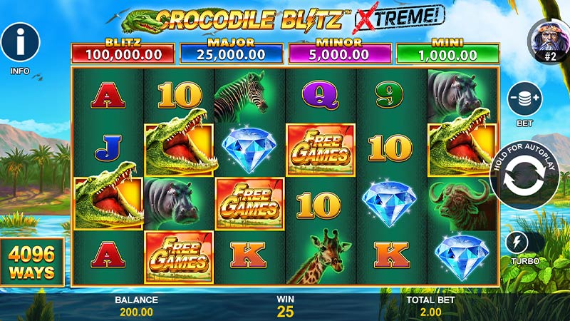Crocodile Blitz Xtreme