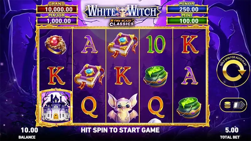 Fire Blaze White Witch