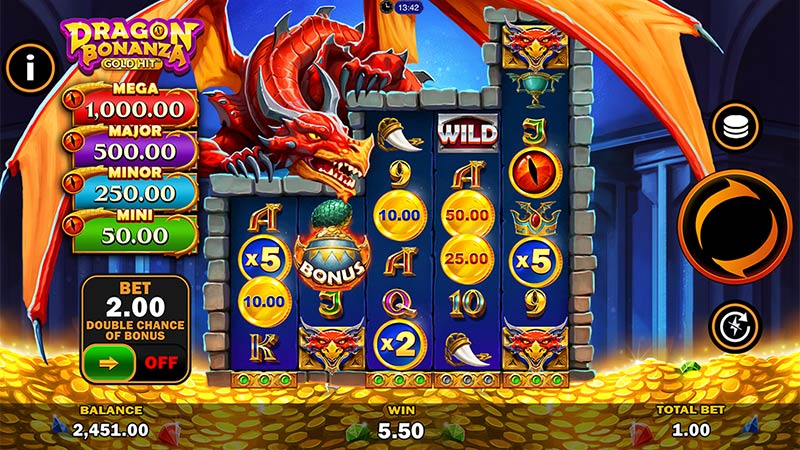Gold Hit Dragon Bonanza FB