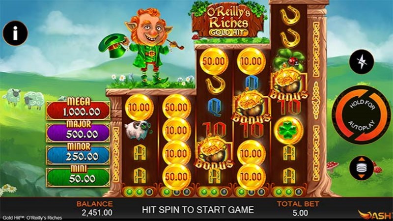 Gold Hit O Reillys Riches