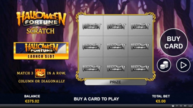 Halloween Fortune Scratch