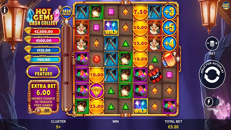 Hot Gems Cash Collect