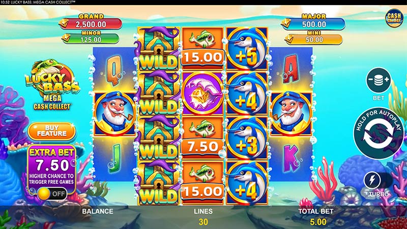 Lucky Bass Mega Cash Collect
