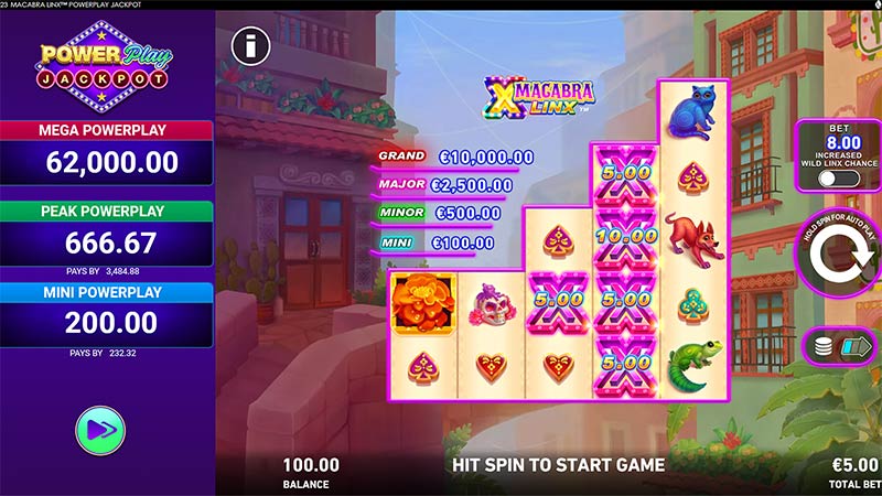 Macabra Linx PowerPlay Jackpot