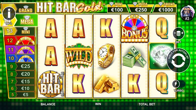POP Hit Bar Gold
