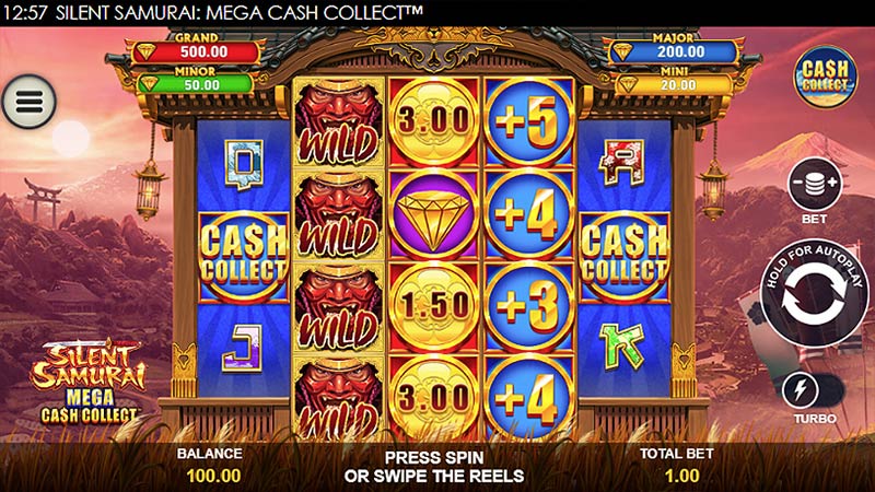 Silent Samurai Mega Cash Collect