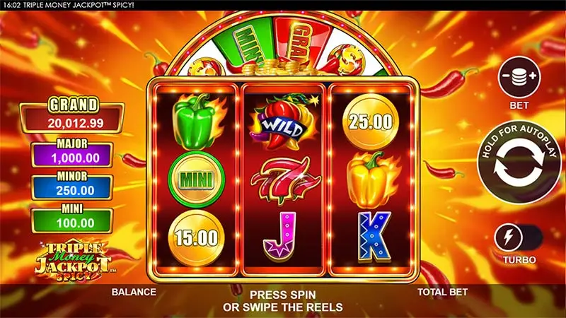 Triple Money Jackpot Spicy