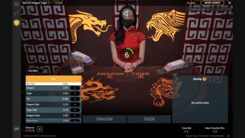 Bet On Dragon Tiger