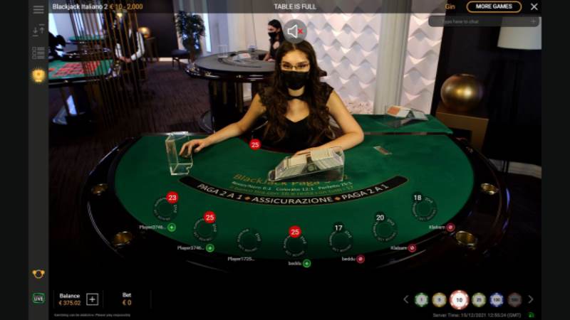 Blackjack Italiano 2