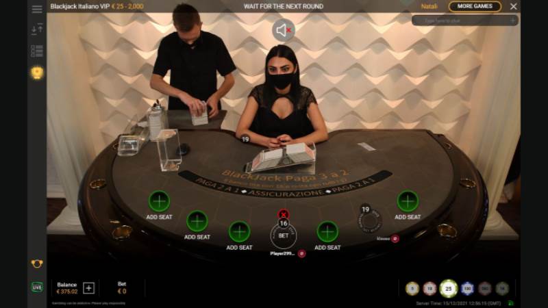 Blackjack Italiano VIP