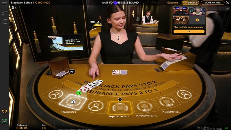 Blackjack Soiree 1