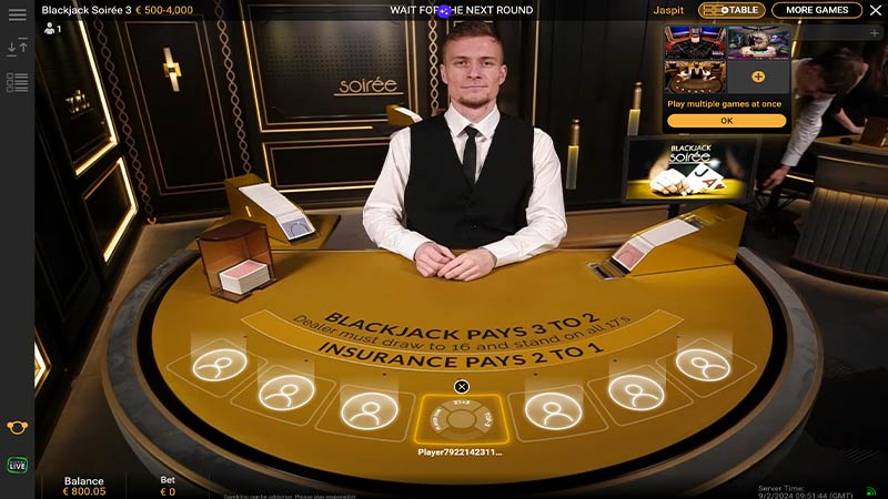 Blackjack Soiree 3