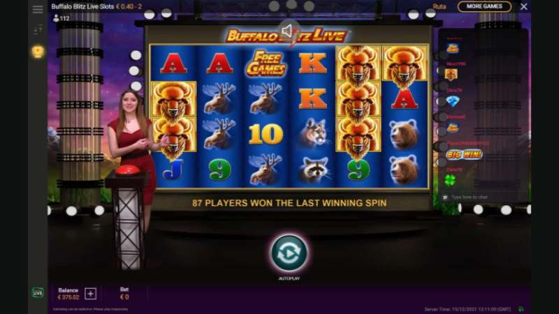 Buffalo Blitz Live Slots