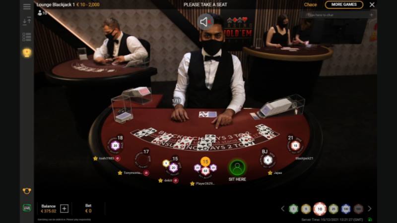 Lounge Blackjack 1