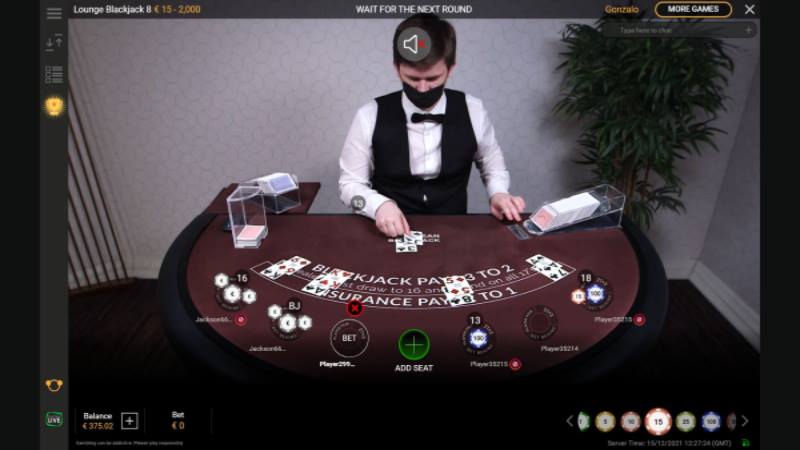 Lounge Blackjack 8