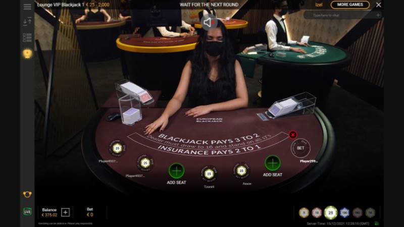 Lounge VIP Blackjack 1
