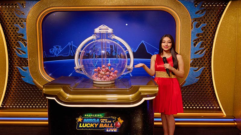 Mega Fire Blaze Lucky Ball Brasileiro