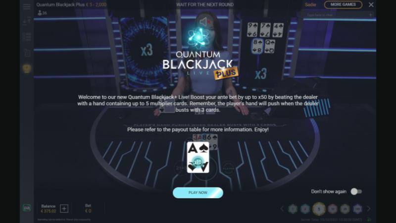 Quantum Blackjack Plus