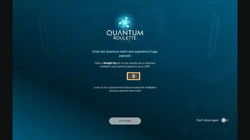 Quantum Roulette Live