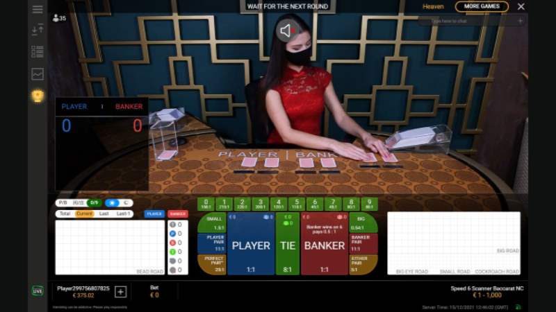Speed 6 Scanner Baccarat NC