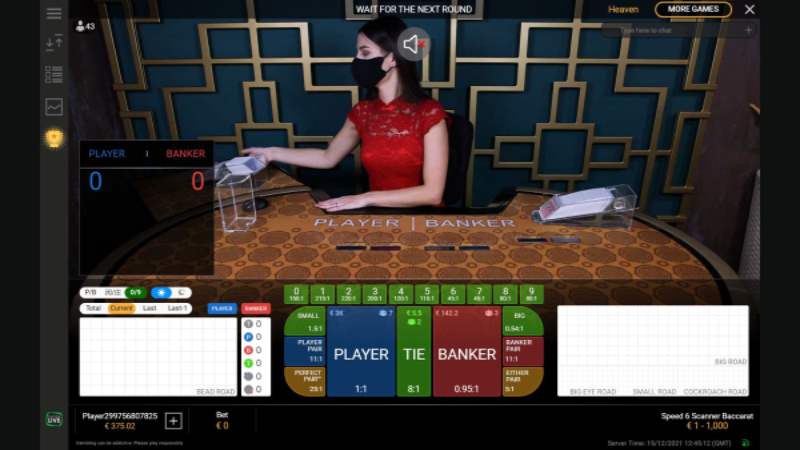 Speed 6 Scanner Baccarat