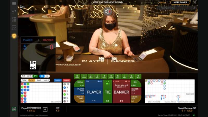 Speed Baccarat NC