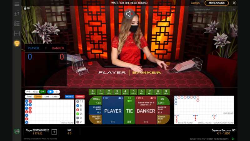 Squeeze Baccarat NC