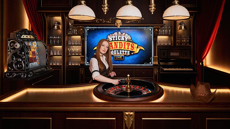 Sticky Bandits Roulette Live