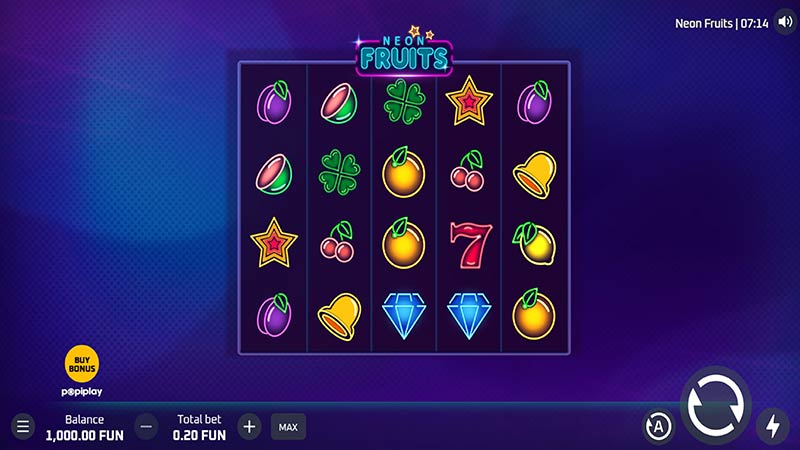Neon Fruits
