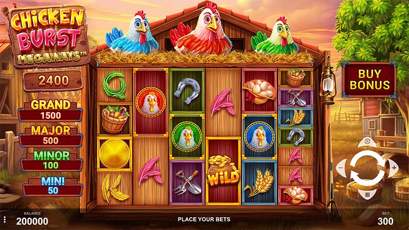 Chicken Burst Megaways