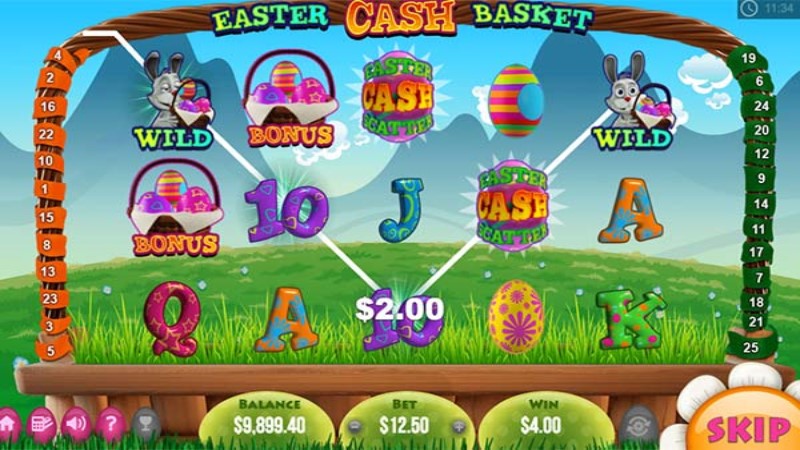 Easter Cash Basket